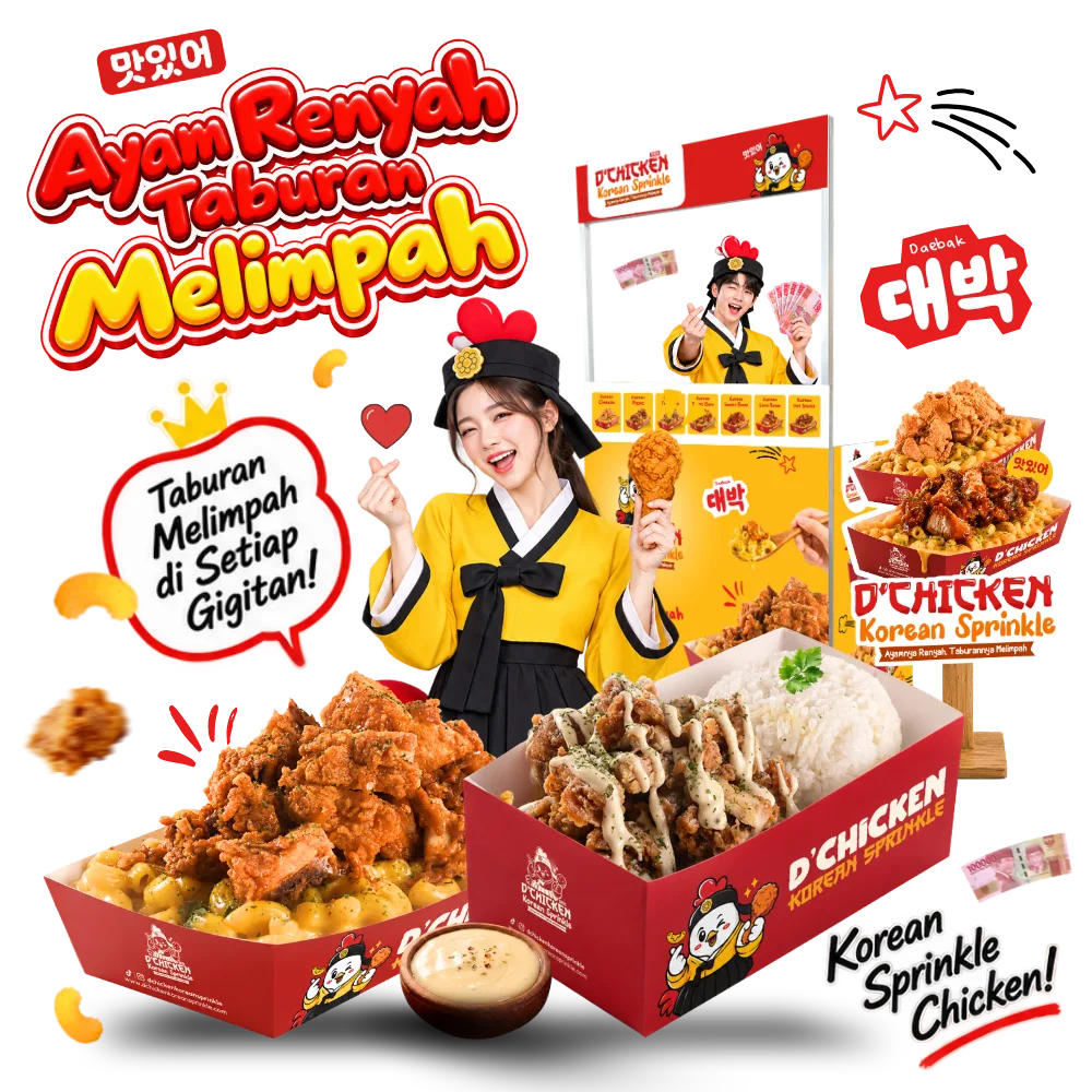D'Chicken Korean Sprinkle Showcase